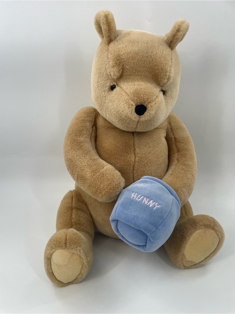 Gund Classic Brown Bear with Blue 'Hunny' Pouch
